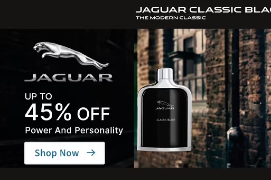 Up to 45% off on Jaguar products