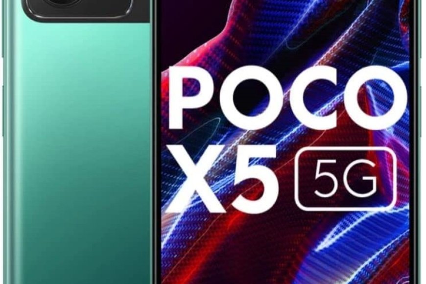 POCO X5 5G (Supernova Green, 8GB RAM, 256GB Storage) At just Rs. 20,999 [MRP 23,999]