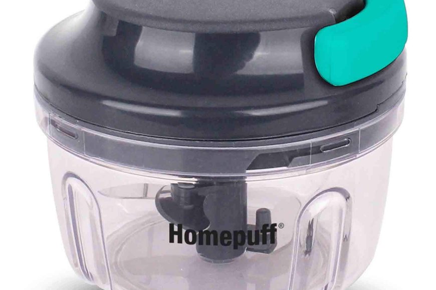 Homepuff Teal Silicon &amp; Metal Multipurpose Chopper At just Rs. 139 [MRP 699]