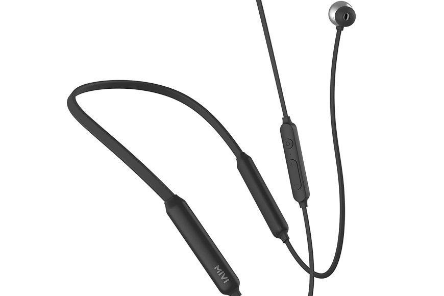 Mivi Collar Flash Pro Bluetooth Neckband (Black) At just Rs. 1399 [MRP 2999]