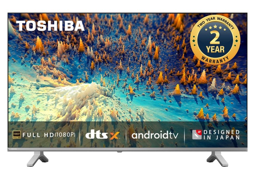 Toshiba 43 inch V Series Full HD Smart Android LED TV (Silver) At just Rs. 21,999 [MRP 34,990]