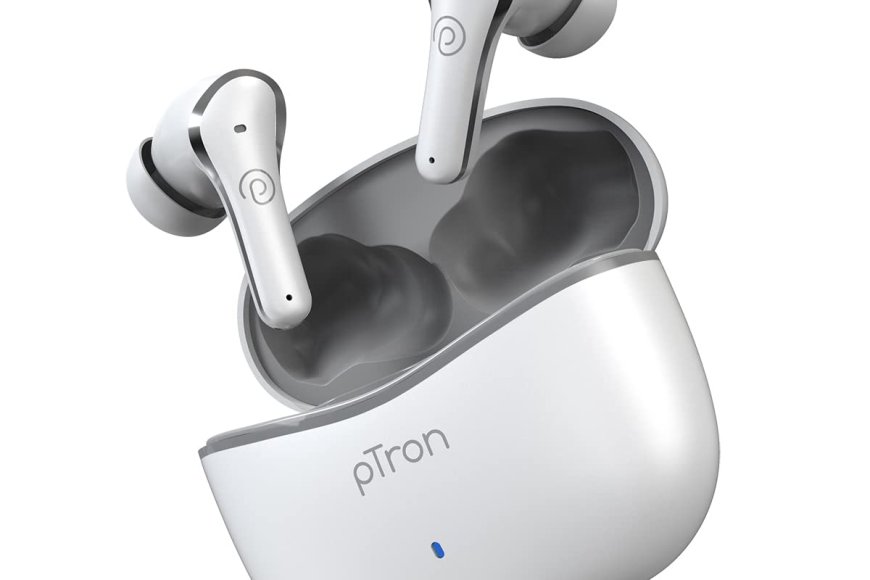 PTron Zenbuds Pro1 Max ANC Earbuds (White) At just Rs. 1799 [MRP 5499]