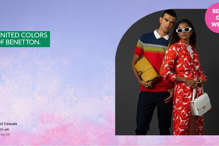 Minimum 30% off + Extra 10% off on United Colors of Benetton Brand