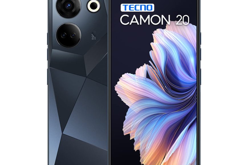 Tecno Camon 20 (Predawn Black, 8GB RAM, 256GB Storage) At just Rs. 14,999 [MRP 17,999]