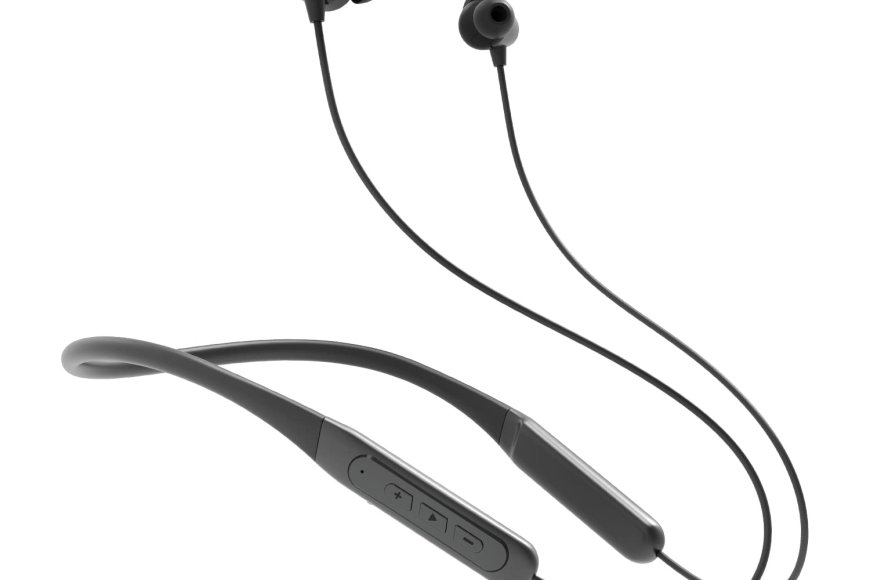 CrossBeats Shuffl Bluetooth Neckband (Black) At just Rs. 1499 [MRP 3999]