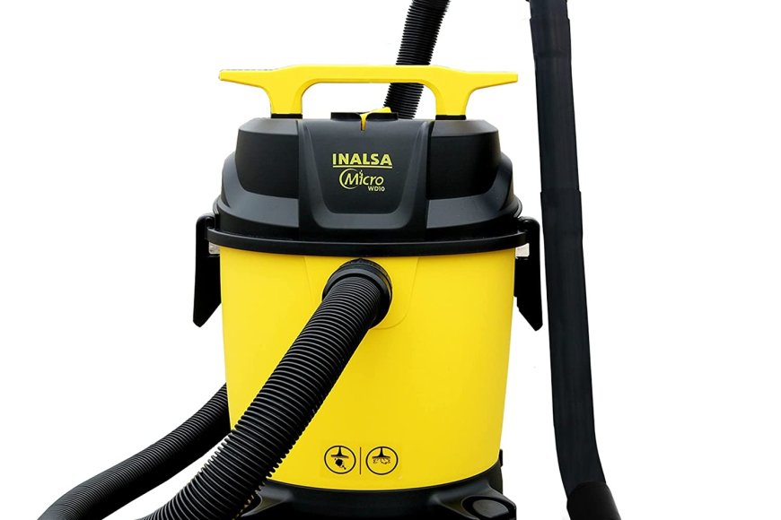 Inalsa Micro WD10 Wet &amp; Dry Vacuum Cleaner (Yellow/Black) At just Rs. 3599 [MRP 10,295]