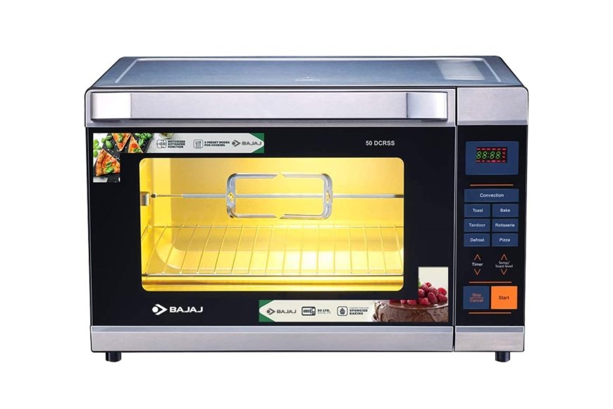 Bajaj 50 L Digital Oven Toaster Griller (OTG) At just Rs. 10,999 [MRP 17,250]