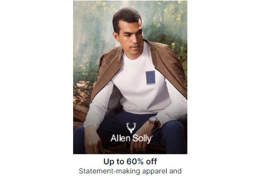 Up to 60% off on Allen Solly Brand