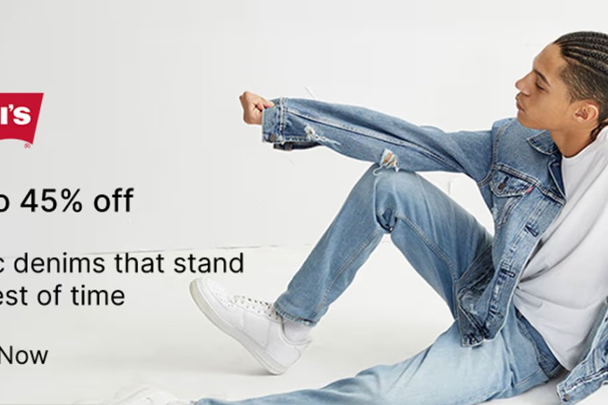 Up to 45% off on Levi's Brand
