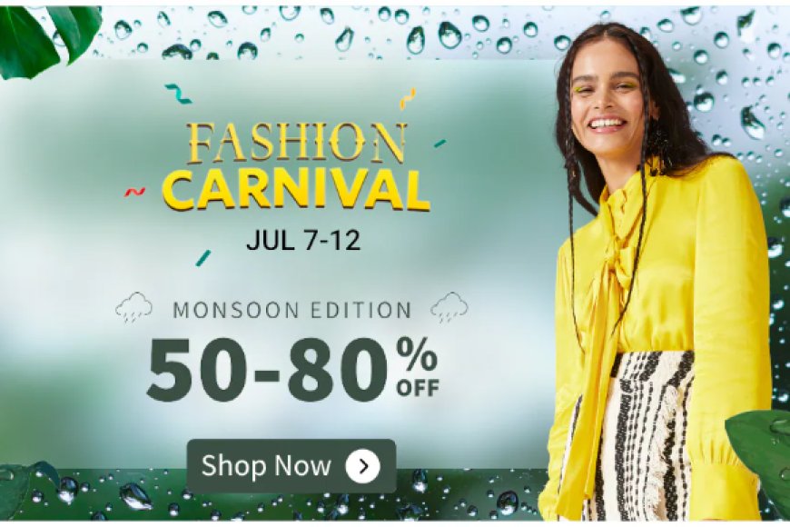 Fashion Carnival: 50&80% off on Women's Wear