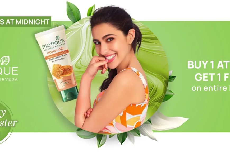 Buy 1 Get 1 Free on Biotique products