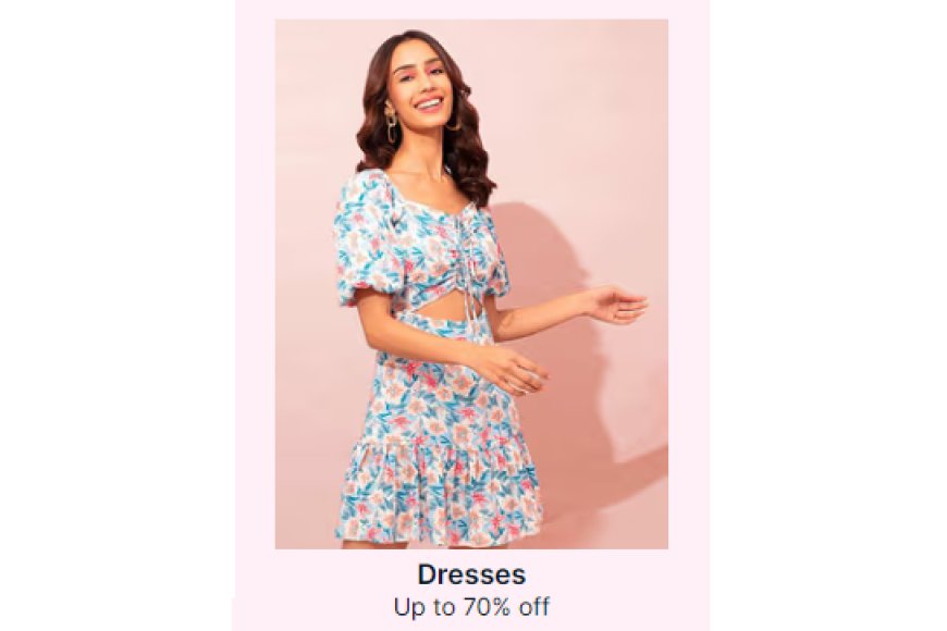 Up to 70% off on Dresses