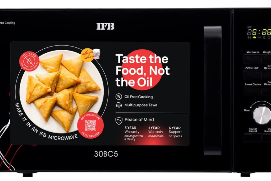 IFB 30 L Convection Microwave Oven (Black) At just Rs. 12,990 [MRP 17,890]