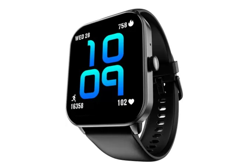 Noise Qube 2 Bluetooth Calling Smartwatch (Black) At just Rs. 1499 [MRP 6999]