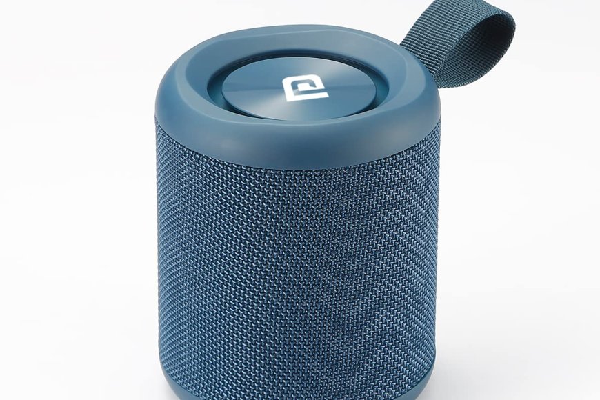 Portronics SoundDrum P 20W Portable Bluetooth Speaker (Blue) At just Rs. 2089 [MRP 3499]