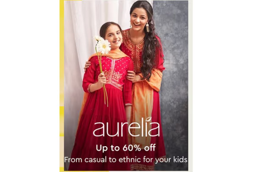Up to 60% off on Aurelia Kids Brand