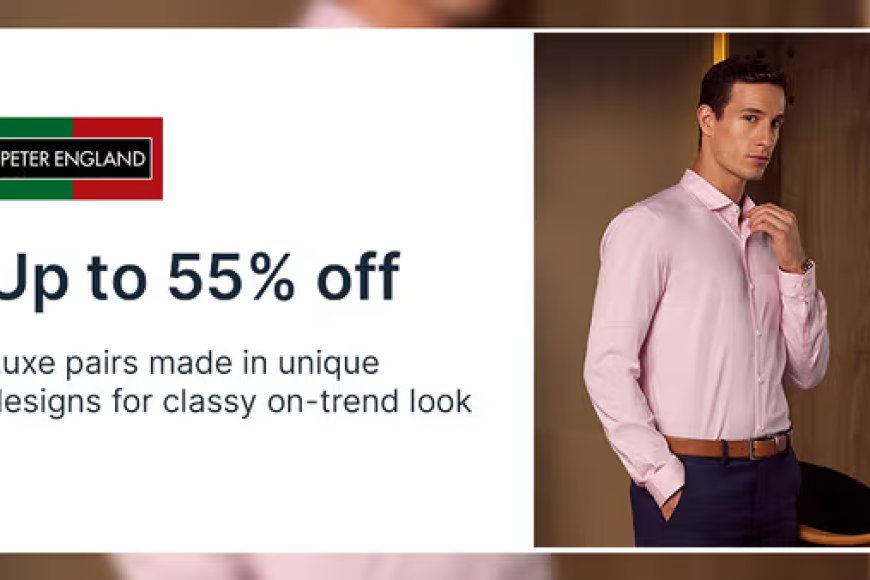 Up to 55% off on Peter England Brand