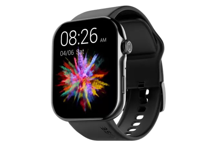 Noise Colorfit Vision 3 Bluetooth Calling Smartwatch (Black) At just Rs. 3499 [MRP 7999]