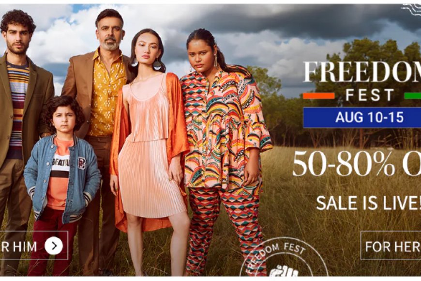 Freedom Fest: 50&80% off on Fashion &amp; Accessories