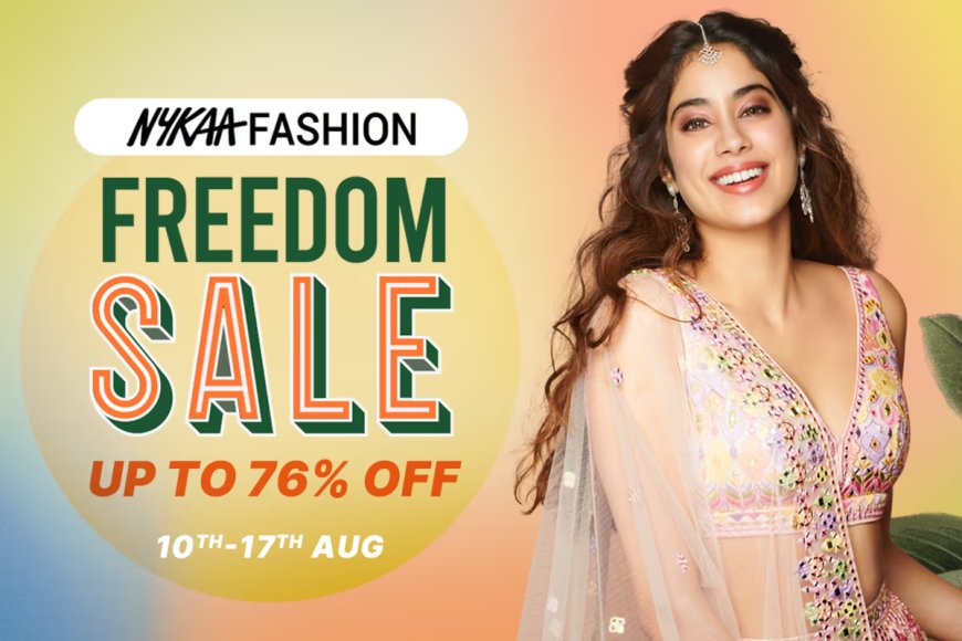 Freedom Sale: Up to 76% off on Fashion &amp; Accessories