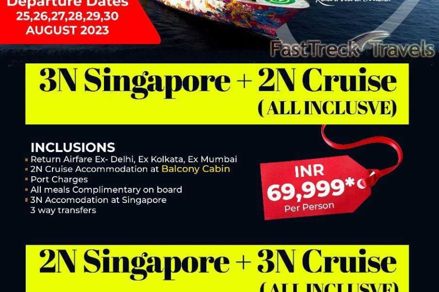 Fly Singapore Cruise Package Starting At just Rs. 69,999