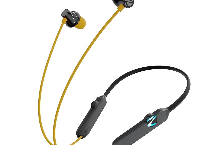 Zebronics Yoga N2 RGB Bluetooth Neckband (Yellow) At just Rs. 899 [MRP 3999]