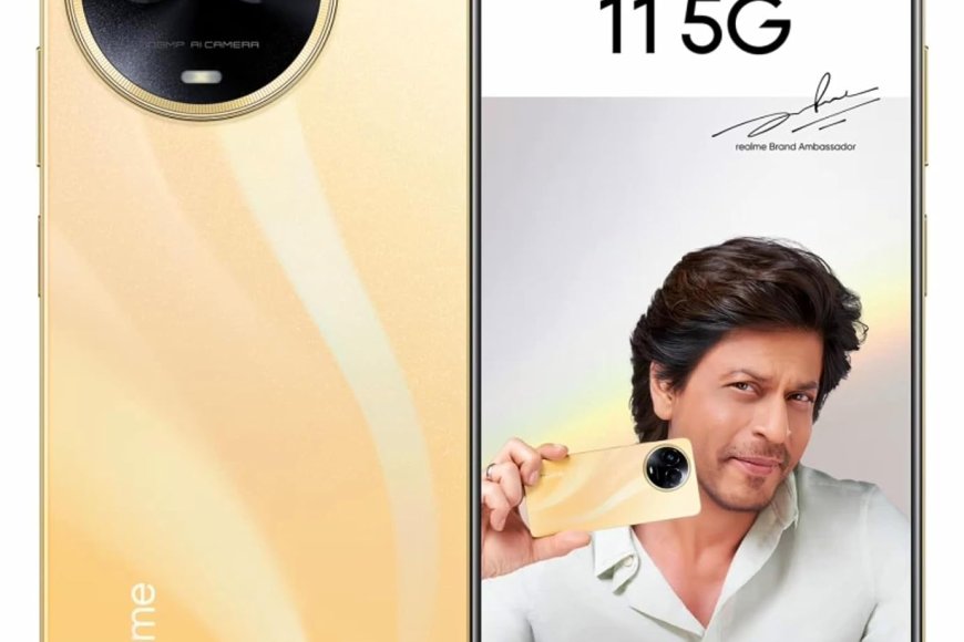 realme 11 5G (Glory Gold, 8GB RAM, 256GB Storage) At just Rs. 19,999 [MRP 22,999]