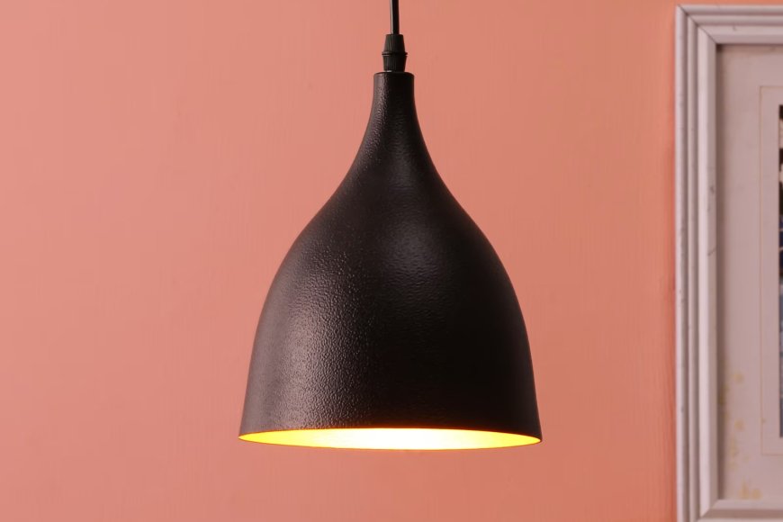 Vernon Black Metal Hanging Light At just Rs. 279 [MRP 1249]