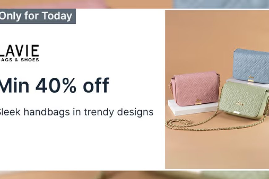 Minimum 40% off on Lavie Brand