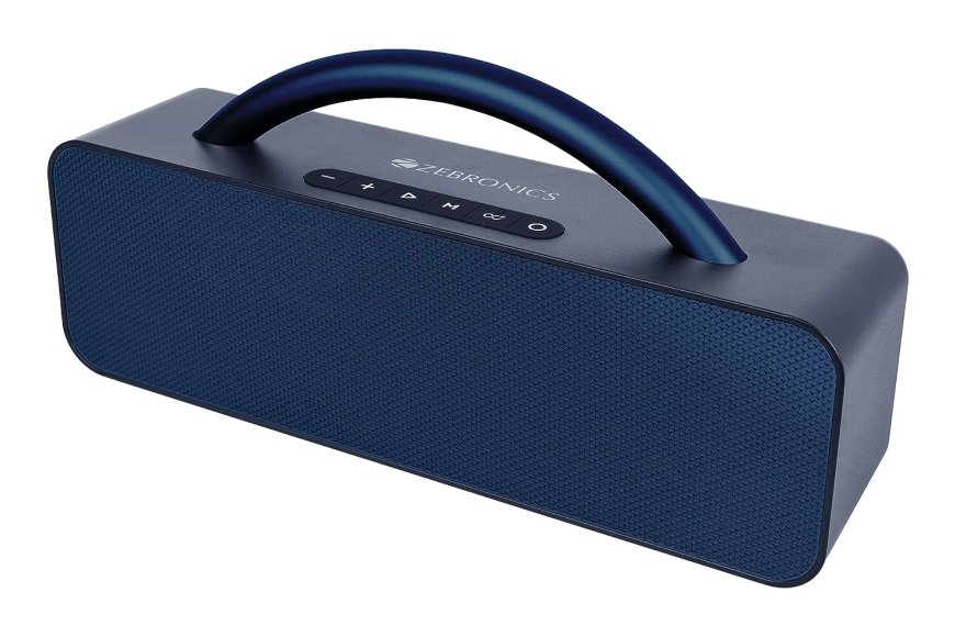 Zebronics Rocket 200 Portable Wireless Bluetooth Speaker (Blue) At just Rs. 2499 [MRP 4499]