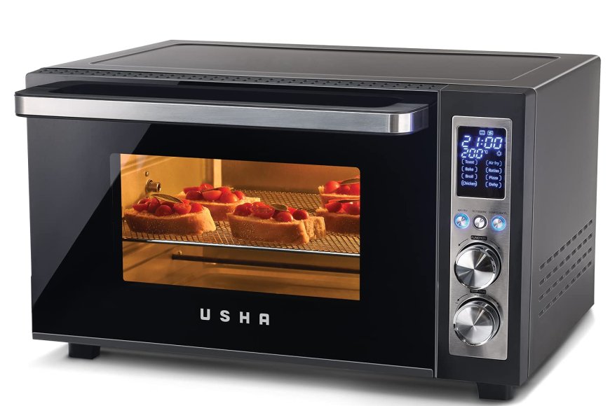 Usha Calypso 30 L Digital Air Fryer Oven Toaster Grill (OTG) At just Rs. 11,440 [MRP 15,990]