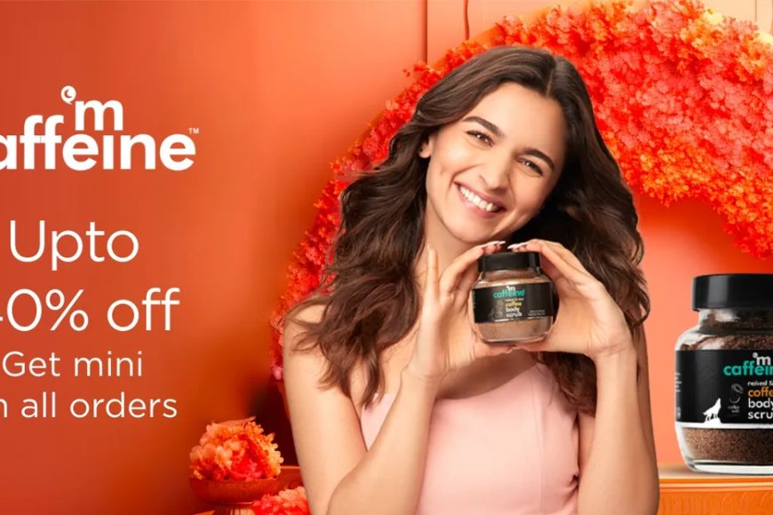 Up to 40% off + Free Mini on mCaffeine products