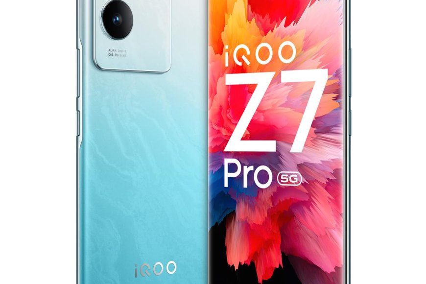 iQOO Z7 Pro 5G (Blue Lagoon, 8GB RAM, 256GB Storage) At just Rs. 24,999 [MRP 27,999]