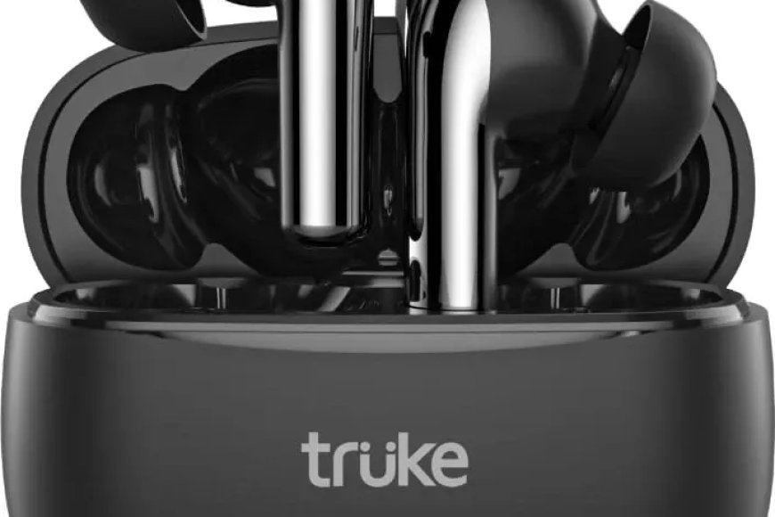 truke Buds Q1+ True Wireless Bluetooth Headset (Black) At just Rs. 1099 [MRP 3299]