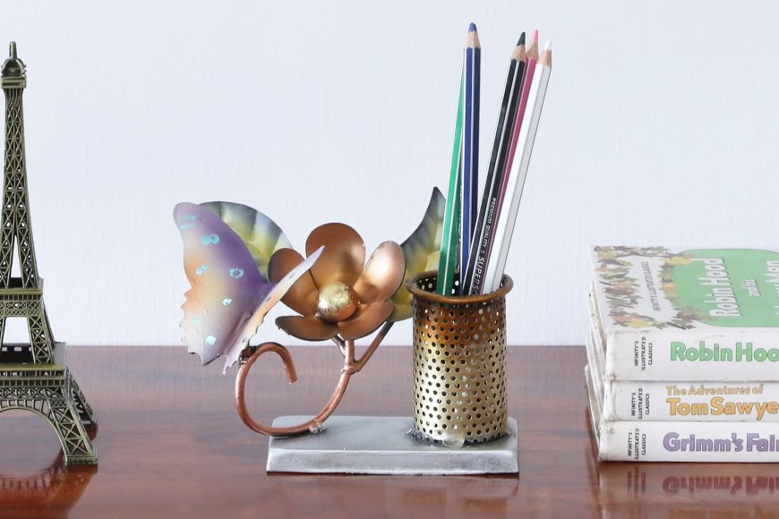 Multicolour Iron Pen Holder At just Rs. 99 [MRP 389]