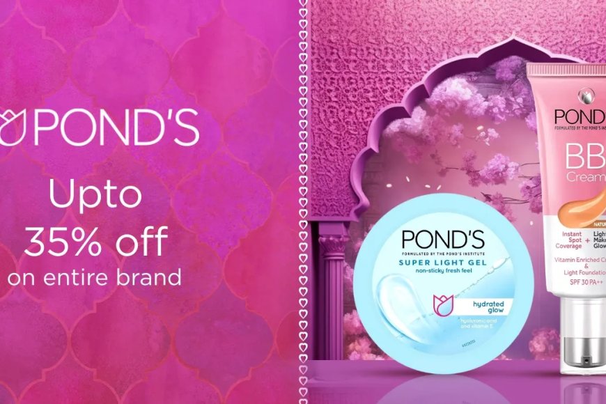 Up to 35% off on Ponds products