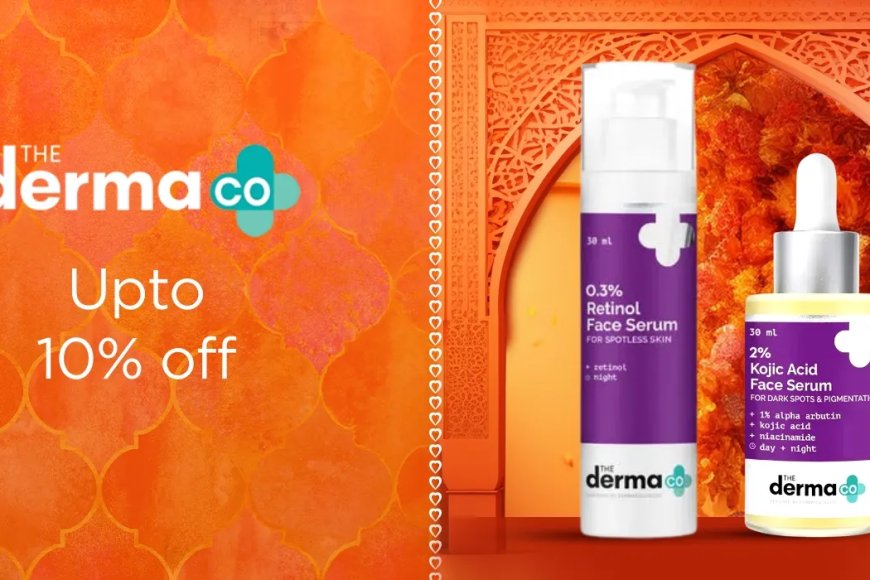 Up to 10% off on The Derma Co. products