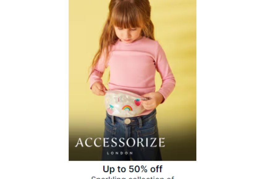 Up to 50% off on Accessorize London Kids Brand