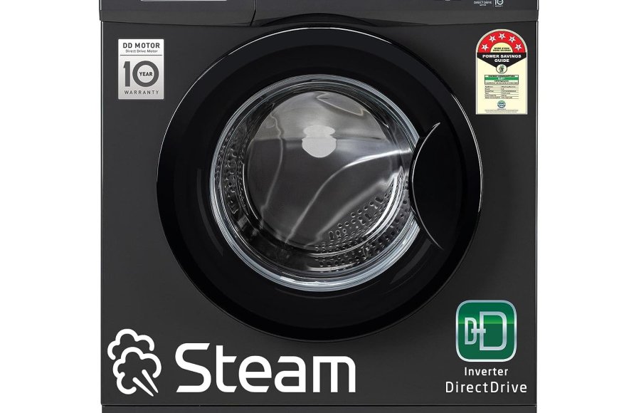 LG 8 kg 5 Star Steam Fully Automatic Front Load Washing Machine At just Rs. 33,990 [MRP 47,990]