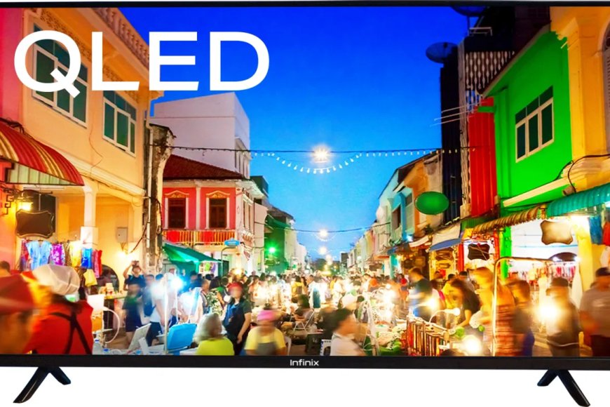 Infinix 140 cm (55 inch) W1 QLED 4K Ultra HD Smart WebOS TV At just Rs. 34,999 [MRP 59,999]
