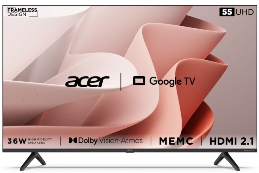 Acer Advanced I Series 55 inch 4K Ultra HD LED Smart Google TV At just Rs. 34,999 [MRP 59,999]