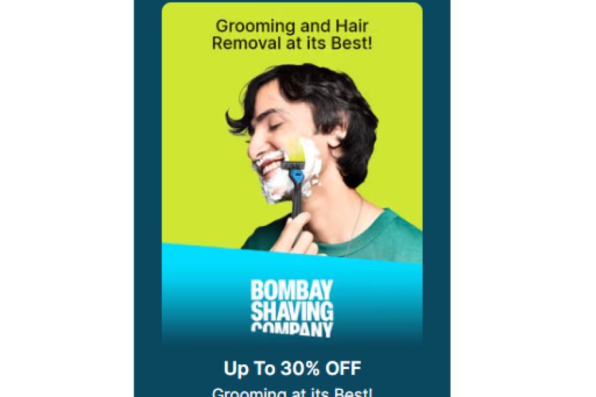 Up to 30% off on Bombay Shaving Company products