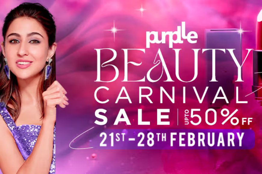 Purplle Beauty Carnival Sale: Up to 50% off on Beauty products