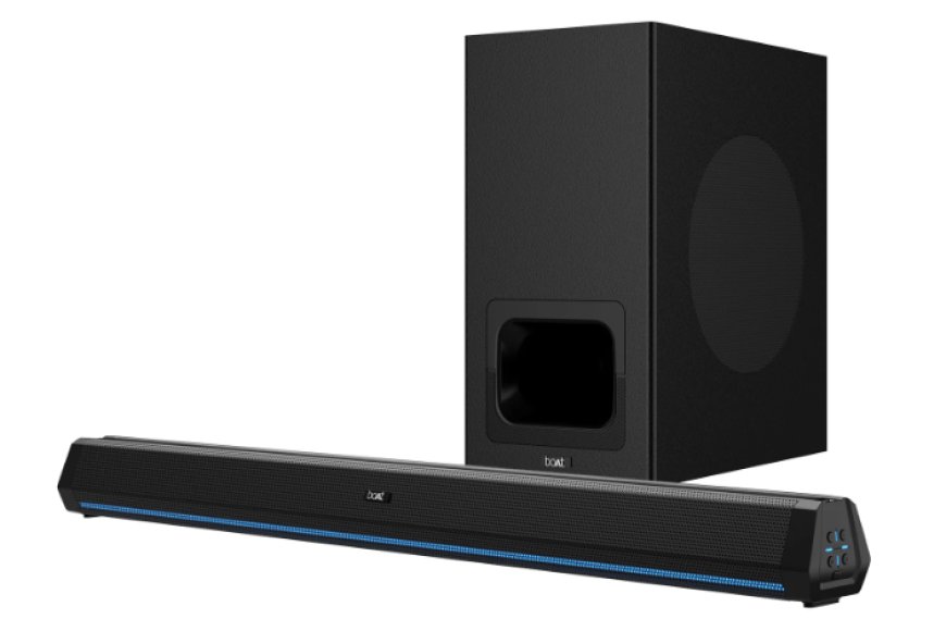 boAt Aavante Bar 2600 300 W Bluetooth Soundbar (Midnight Black) At just Rs. 11,999 [MRP 29,990]