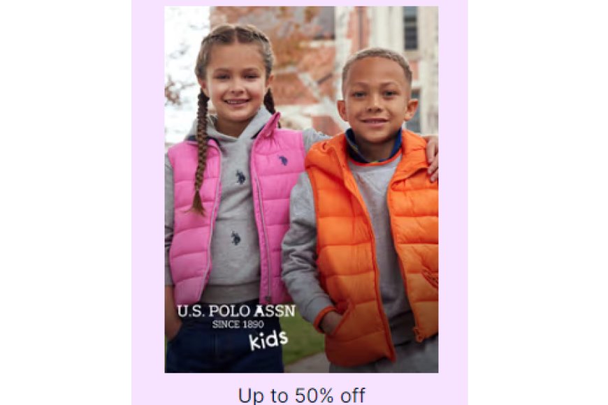 Up to 50% off on U.S. Polo Assn. Kids Brand