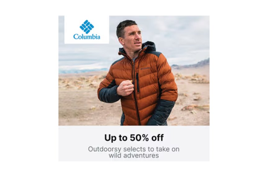 Up to 50% off on Columbia Brand