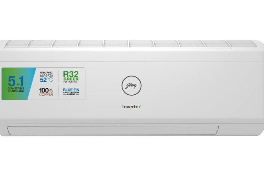 Godrej 2 Ton 3 Star Convertible Inverter Split AC (White) At just Rs. 40,990 [MRP 60,990]