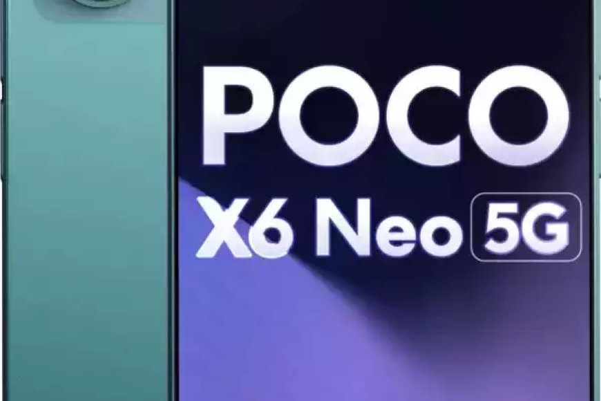 POCO X6 Neo 5G (Horizon Blue, 8GB RAM, 128GB Storage) At just Rs. 15,999 [MRP 19,999]