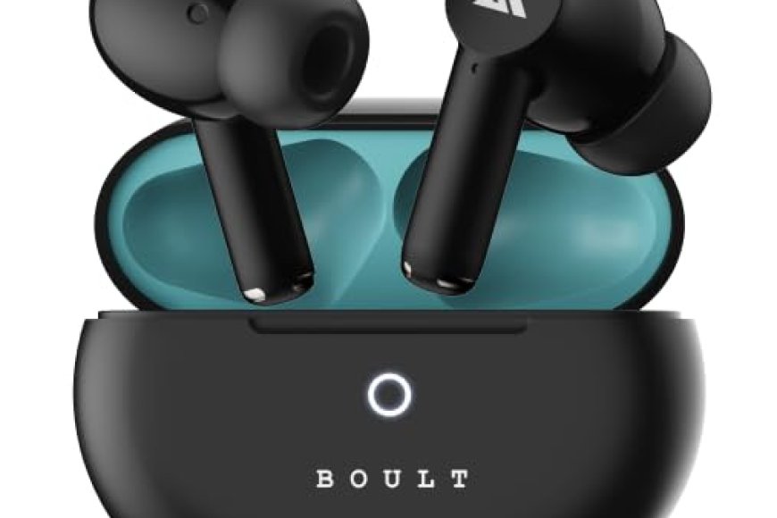 Boult Audio K40 True Wireless Bluetooth Earbuds (Electric Black) At just Rs. 1299 [MRP 2999]
