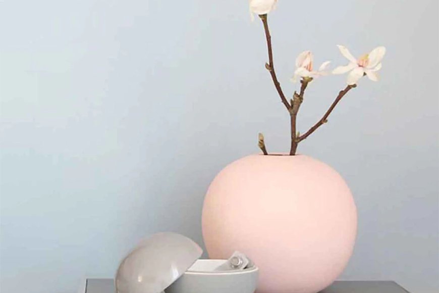 Cooee Pink Ceramic Tabla Vase At just Rs. 199 [MRP 699]